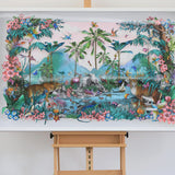 The Pale Dusk Tiger Mountain - Original Artwork 2023 - Kristjana S Williams Studio