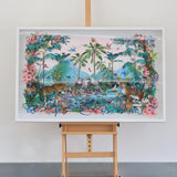 The Pale Dusk Tiger Mountain - Original Artwork 2023 - Kristjana S Williams Studio