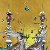 Love Birds - Turtildúfur - Art Print - Kristjana S Williams Studio