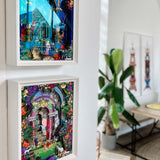 Cobalt Blue Palace - Diorama - Kristjana S Williams Studio