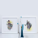 Sounds of the Heart - Art Print - Kristjana S Williams Studio