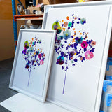 Pressed Flowers & Pets Flowers (III) - Art Print - Kristjana S Williams Studio