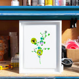 Pressed Flowers & Pets Flowers (II) - Art Print - Kristjana S Williams Studio