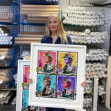 Drottning Elizabeth - Shapero Edition - Art Print - Kristjana S Williams Studio