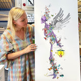 You Light Up My Life - Art Print - Kristjana S Williams Studio