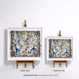 Navigators of the World - Giraffe - 3D Hybrid Artwork - Kristjana S Williams Studio