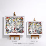 Navigators of the World - Zebra - 3D Hybrid Artwork - Kristjana S Williams Studio