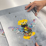 Ode To Art Bee - Art Print - Kristjana S Williams Studio