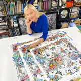 An Ode to Art - Discoveries of the World - Art Print - Kristjana S Williams Studio