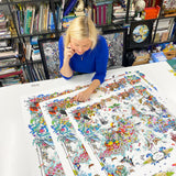 An Ode to Art - Discoveries of the World - Art Print - Kristjana S Williams Studio