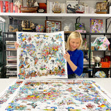 An Ode to Art - Discoveries of the World - Art Print - Kristjana S Williams Studio