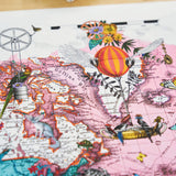 Bleika Herbalist Healing Map - Art Print - Kristjana S Williams Studio