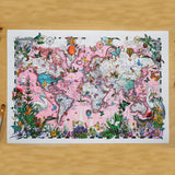 Bleika Herbalist Healing Map - Art Print - Kristjana S Williams Studio