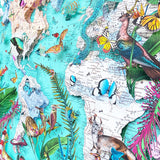 Mercator's Projection World Map - Original Artwork 2023 - Kristjana S Williams Studio