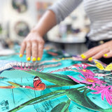 Mercator's Projection World Map - Original Artwork 2023 - Kristjana S Williams Studio