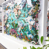 Mercator's Projection World Map - Original Artwork 2023 - Kristjana S Williams Studio