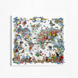 An Ode to Art - Discoveries of the World - Art Print - Kristjana S Williams Studio