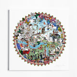 Austur Elephant London - Art Print - Kristjana S Williams Studio