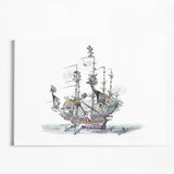 Draumaland At Sea - Great Henrietta VII - Art Print - Kristjana S Williams Studio