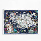 Eldgamla Isafold - Bimmblatt Iceland Map - Art Print - Kristjana S Williams Studio