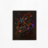 Oliu Kisa - Yellow Eyes - Art Print - Kristjana S Williams Studio