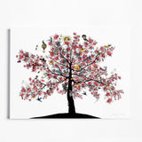 Bleika Sakura Candy Floss Tree - Art Print - Kristjana S Williams Studio