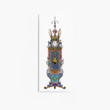 Grandfather Wonderland Clock - Art Print - Kristjana S Williams Studio