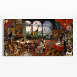 Oliu Heimur - Listen in - 1618 Flemish Master - Art Print - Kristjana S Williams Studio