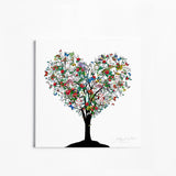 Red Rose Heart - Alice Tree - Art Print - Kristjana S Williams Studio