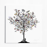 Trur & Tryggur - Aesop Tree - Art Print - Kristjana S Williams Studio