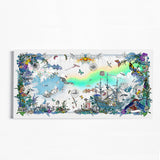 Norðurljósa Chaser - Iceland in the Sea - Art Print - Kristjana S Williams Studio