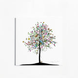Four Season Tree - Vor - Art Print - Kristjana S Williams Studio