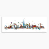 London Skyline - Art Print - Kristjana S Williams Studio