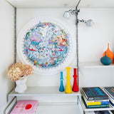 Circular Silfur Sea - Art Print - Kristjana S Williams Studio