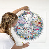 Circular Silfur Sea - Art Print - Kristjana S Williams Studio