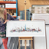 London Skyline - Art Print - Kristjana S Williams Studio