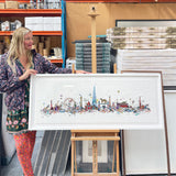 London Skyline - Art Print - Kristjana S Williams Studio