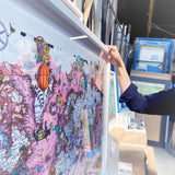 Bleika Herbalist Healing Map - Art Print - Kristjana S Williams Studio