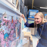 Bleika Herbalist Healing Map - Art Print - Kristjana S Williams Studio