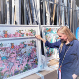 Bleika Herbalist Healing Map - Art Print - Kristjana S Williams Studio