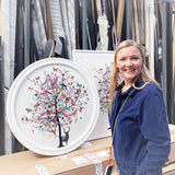 Bleikur Stag Tree - Art Print - Kristjana S Williams Studio