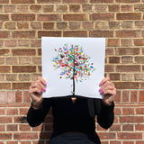 Four Season Tree - Sumar - Art Print - Kristjana S Williams Studio