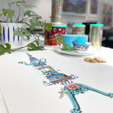 Tower Of Tea - Art Print - Kristjana S Williams Studio