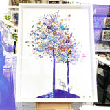 The Tree of Exploration - Original Artwork 2023 - Kristjana S Williams Studio