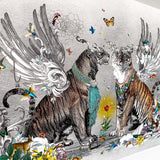 Love Cats - Àstar Kisur - Art Print - Kristjana S Williams Studio