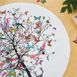 Bleikur Stag Tree - Art Print - Kristjana S Williams Studio