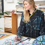 Bleikur Stag Tree - Art Print - Kristjana S Williams Studio