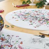 Bleikur Stag Tree - Art Print - Kristjana S Williams Studio