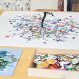 Blár Stag Tree - Art Print - Kristjana S Williams Studio