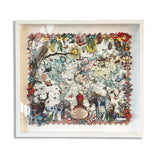 Navigators of the World - Zebra - 3D Hybrid Artwork